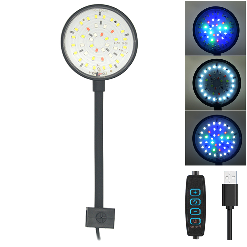 Planted Aquarium Pendant Light - USB 수족관 LED 램프 물고기 탱크