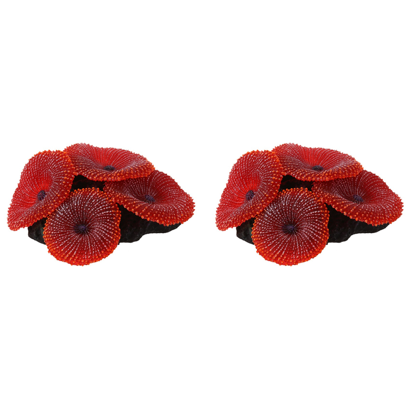 Aquarium Plant Red - YWDZ-2X 인공 수족관 물고기 탱크 장식