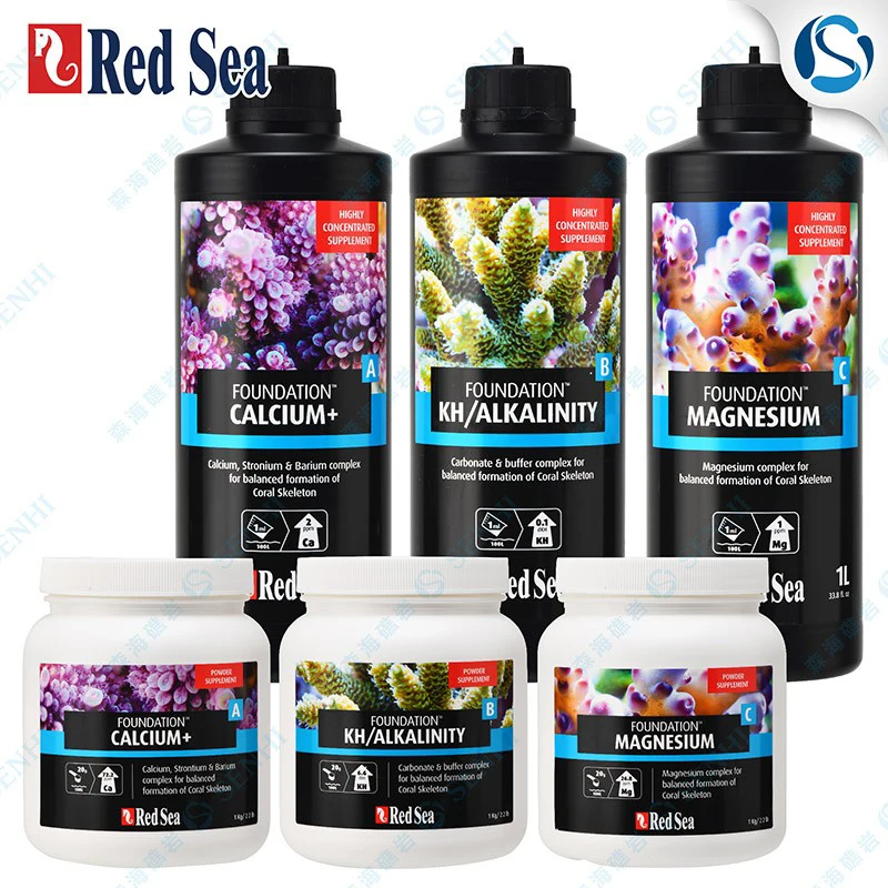 Aquarium Plant Red - 레드 씨 파운데이션 ABC 보충제 칼슘