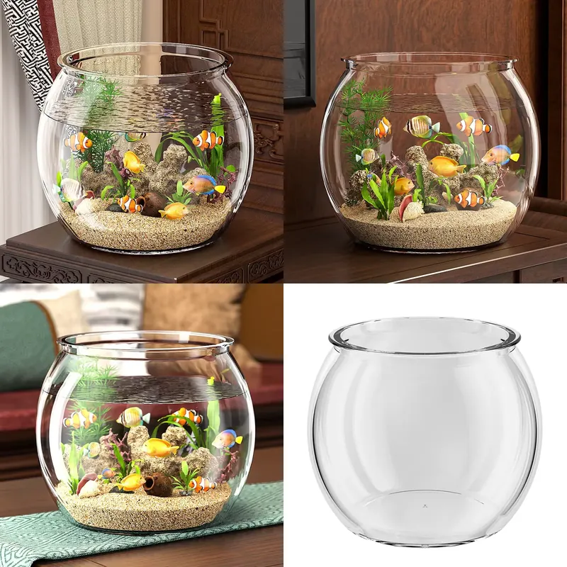 Planted Aquarium For Goldfish - 고품질 컴팩트 투명 플라스틱 테이블탑 수족관
