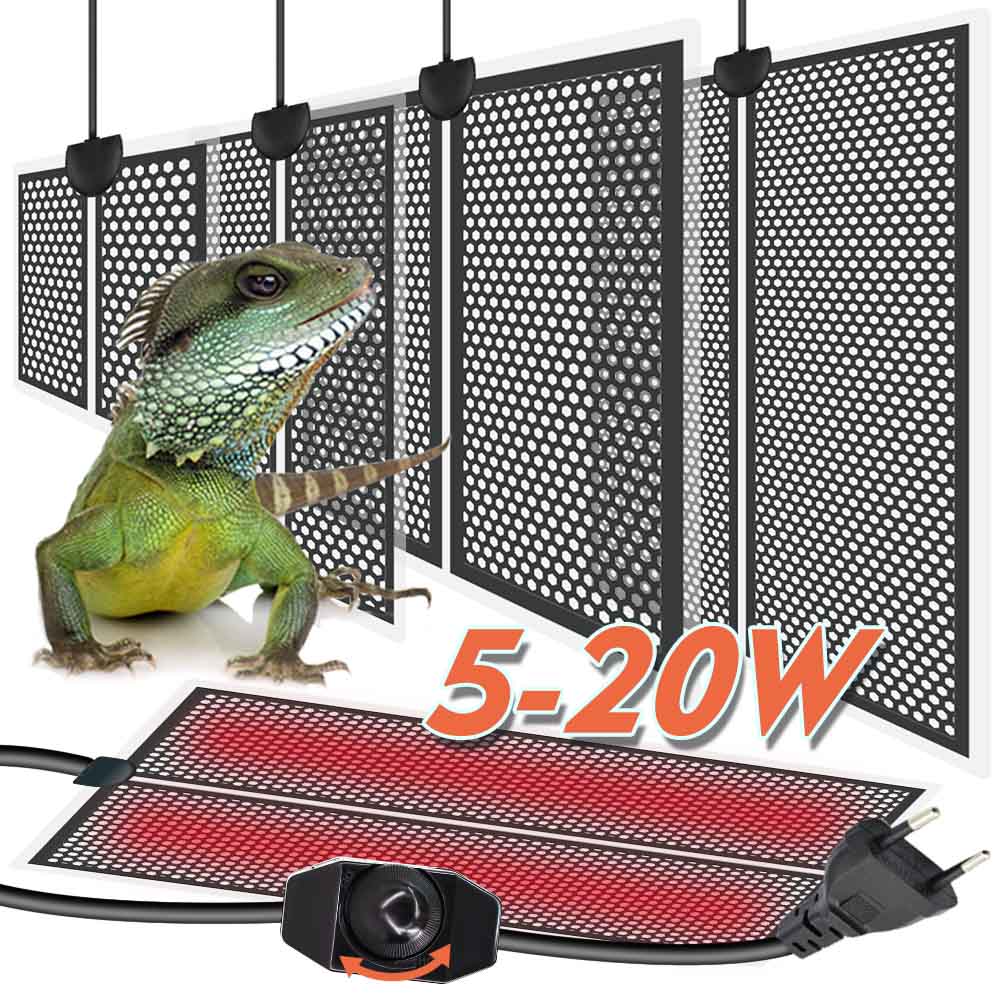 Planted Aquarium Heater - 5/7/14/20W 파충류 열 매트 식물 난방