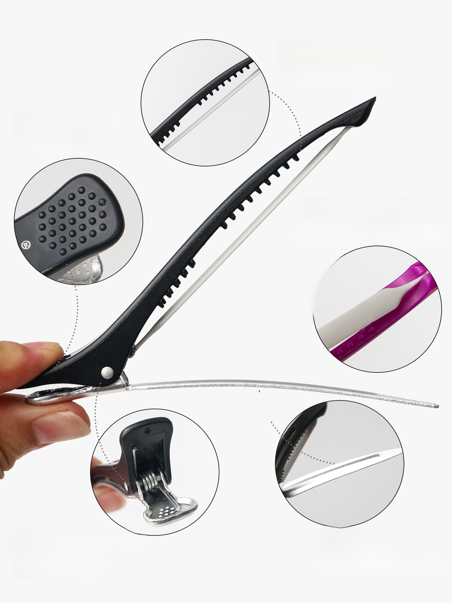 헤어 스타일링 덕빌 클립 전문 헤어 살롱 가위 미용 도 - Trimming Scissor Set 리뷰 및 가격
