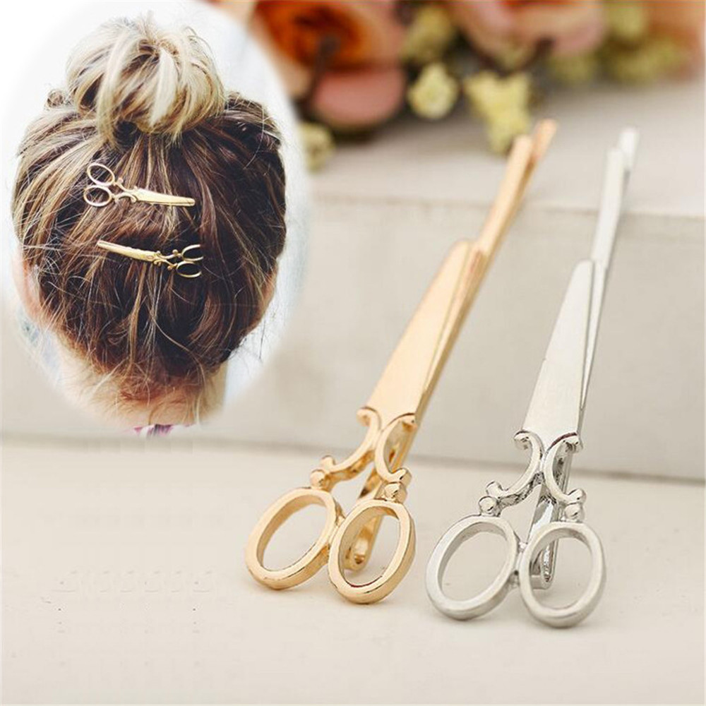 크리 에이 티브 가위 모양 여자 레이디 걸스 헤어 클립 - Trimming Scissor Set 리뷰 및 가격