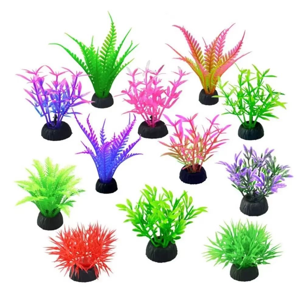 플라스틱 인조 수족관 식물 높이 범위 4-8cm 낮은  - Aquarium Planted Background 리뷰 및 가격