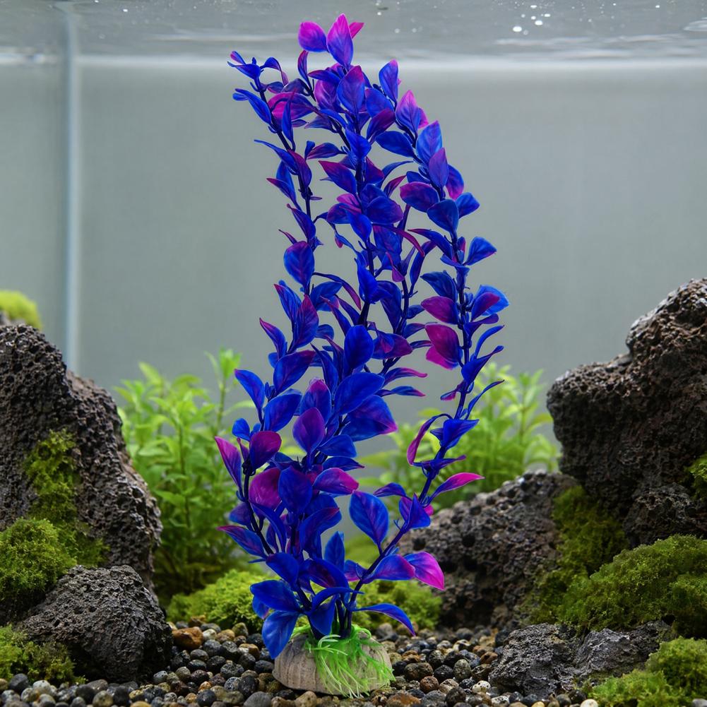 인공 수초 무게추가 있는 자갈 바닥 어항 장식 인공 어 - Planted Aquarium For Goldfish 리뷰 및 가격