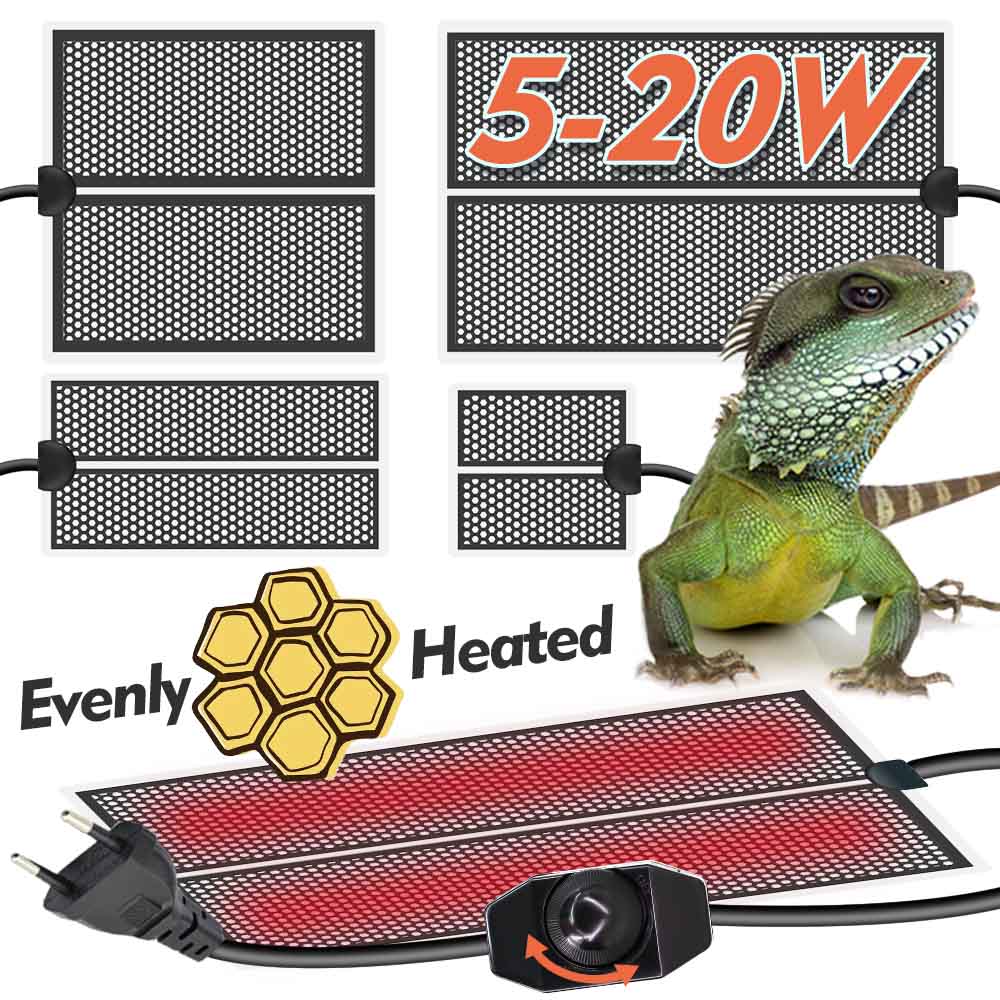 5-20W 파충류 열 매트 식물 온도 조절이 가능한 가 - Planted Aquarium Heater 리뷰 및 가격
