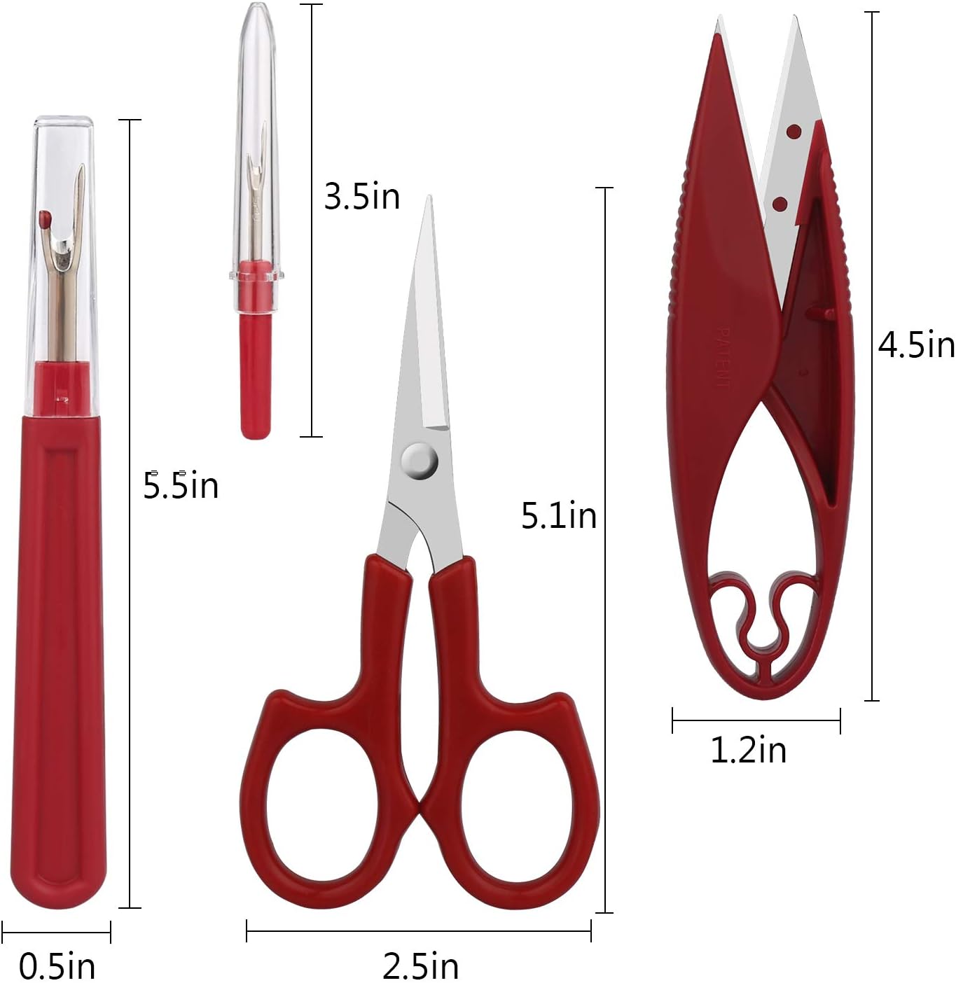 바느질 솔기 리퍼 도구, 하이 퀄리티 스티치 리무버 및 - Trimming Scissor Set 리뷰 및 가격