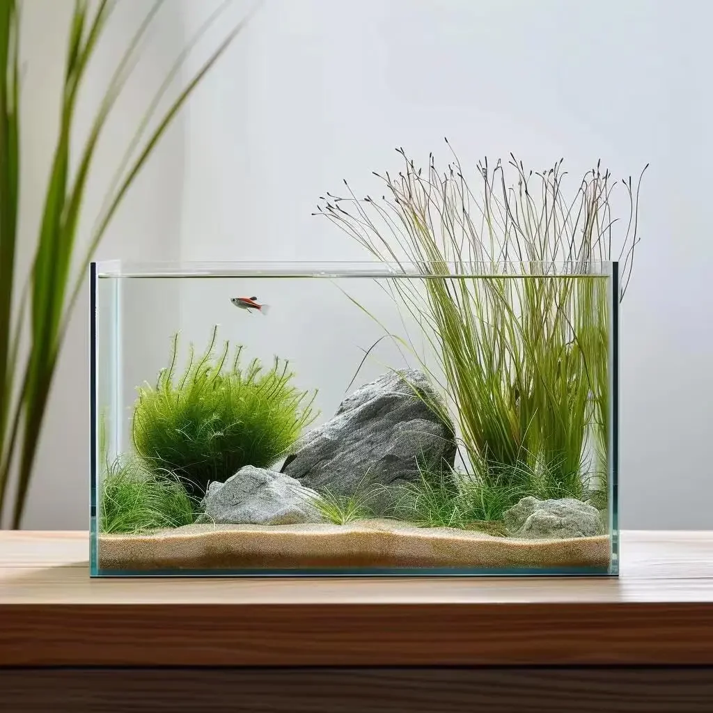 10갤런 유리 어항, 관리가 쉬운 소형 수족관 (베타/ - Planted Aquarium For Goldfish 리뷰 및 가격
