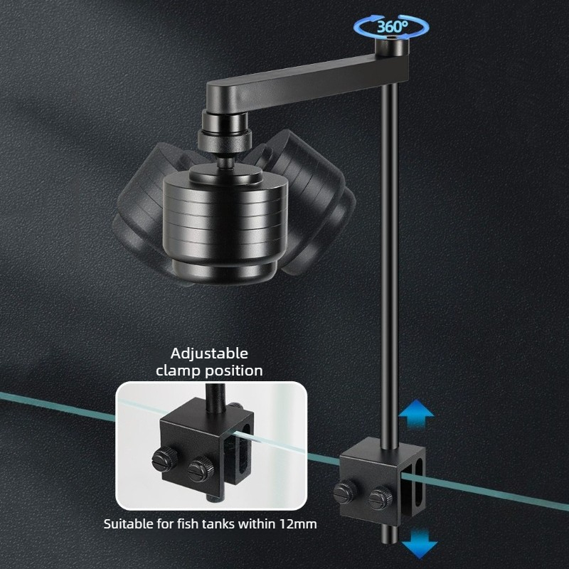 어항 조명 LED 3색 방수 조절 가능 수족관 램프 클 - Planted Aquarium Pendant Light 리뷰 및 가격