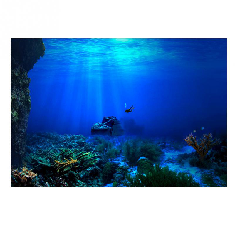 물고기 탱크 배경 장식 그림 식물 HD 수족관 풍경 스 - Aquarium Planted Background 리뷰 및 가격