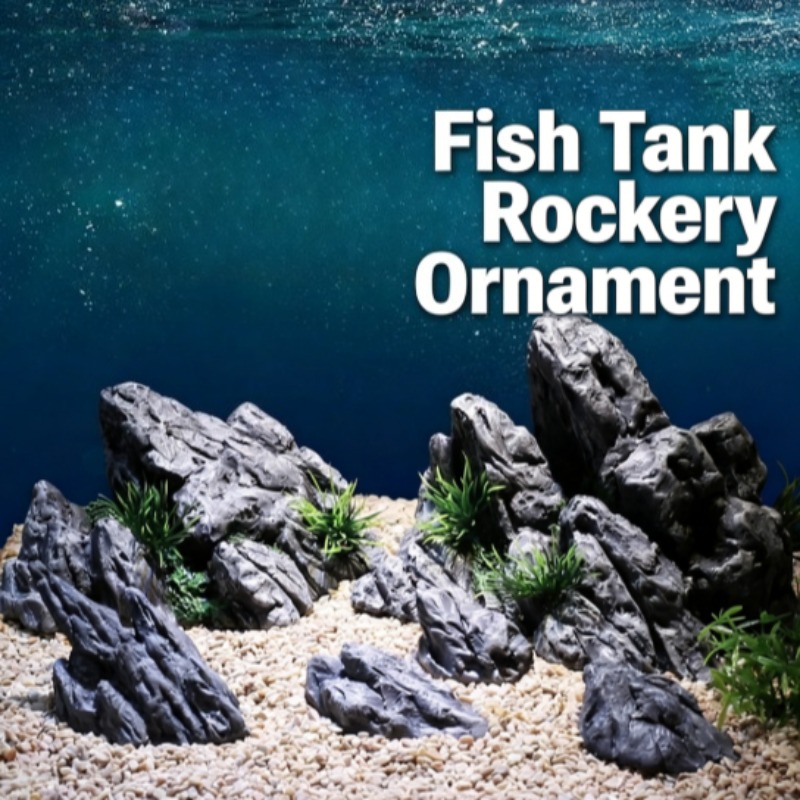 수족관 장식 시뮬레이션 스톤 록어리 풍경 수생 식물 장 - Aquarium Planted Set Up 리뷰 및 가격