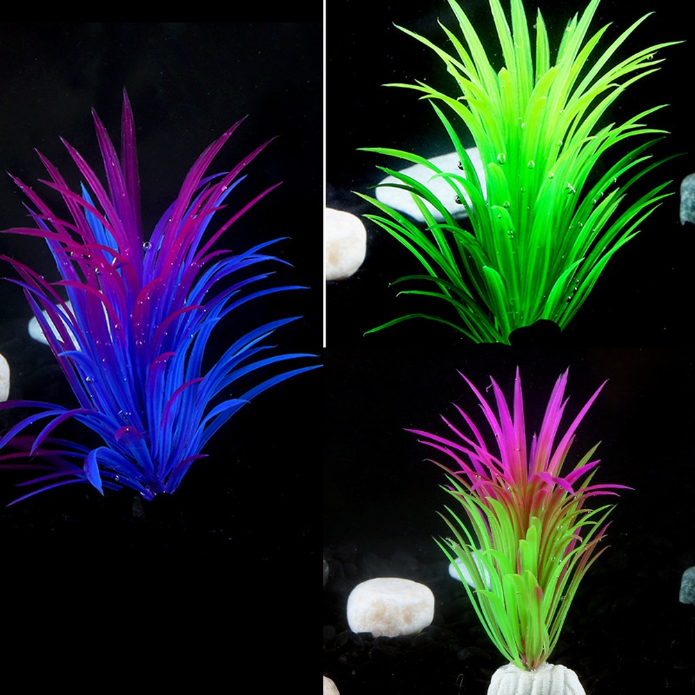 수조 장식용 인공 수초, 아쿠아스케이핑용 합성 식물,  - Aquarium Plant Red 리뷰 및 가격
