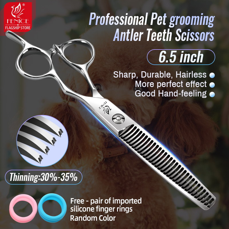 페니체 6.5인치 전문 애완동물 미용 가위, 강아지 털 - Trimming Scissor Set 리뷰 및 가격