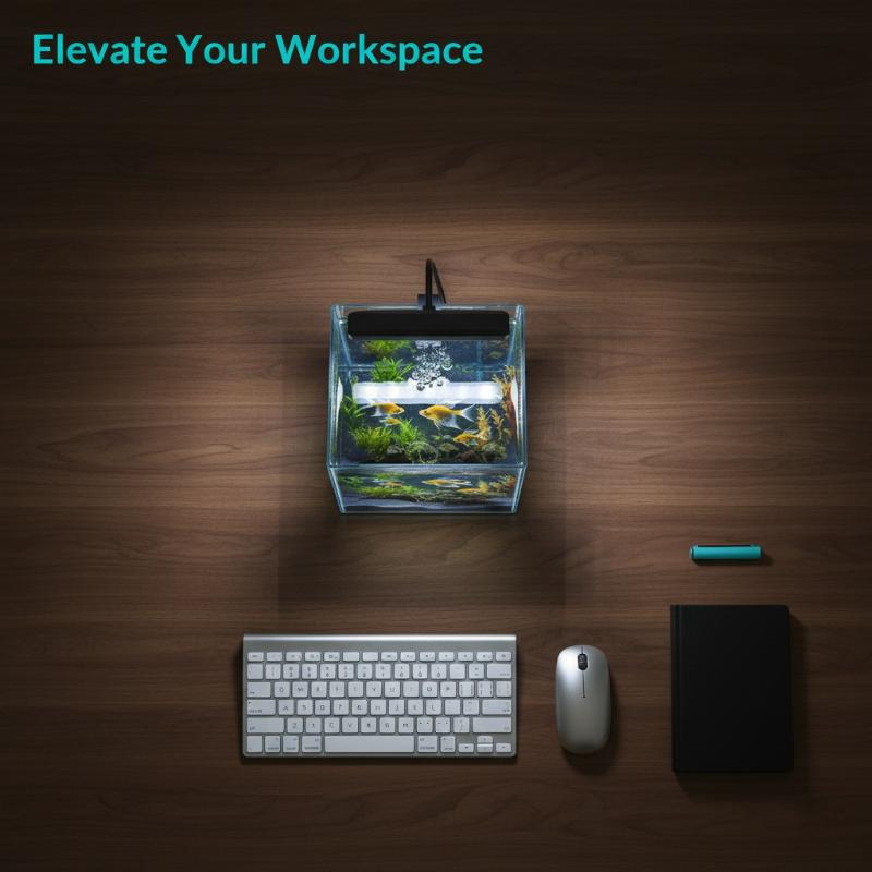 USB 수족관 클립 조명, 가정 사무실 데스크탑 어항  - Aquarium Planted 리뷰 및 가격