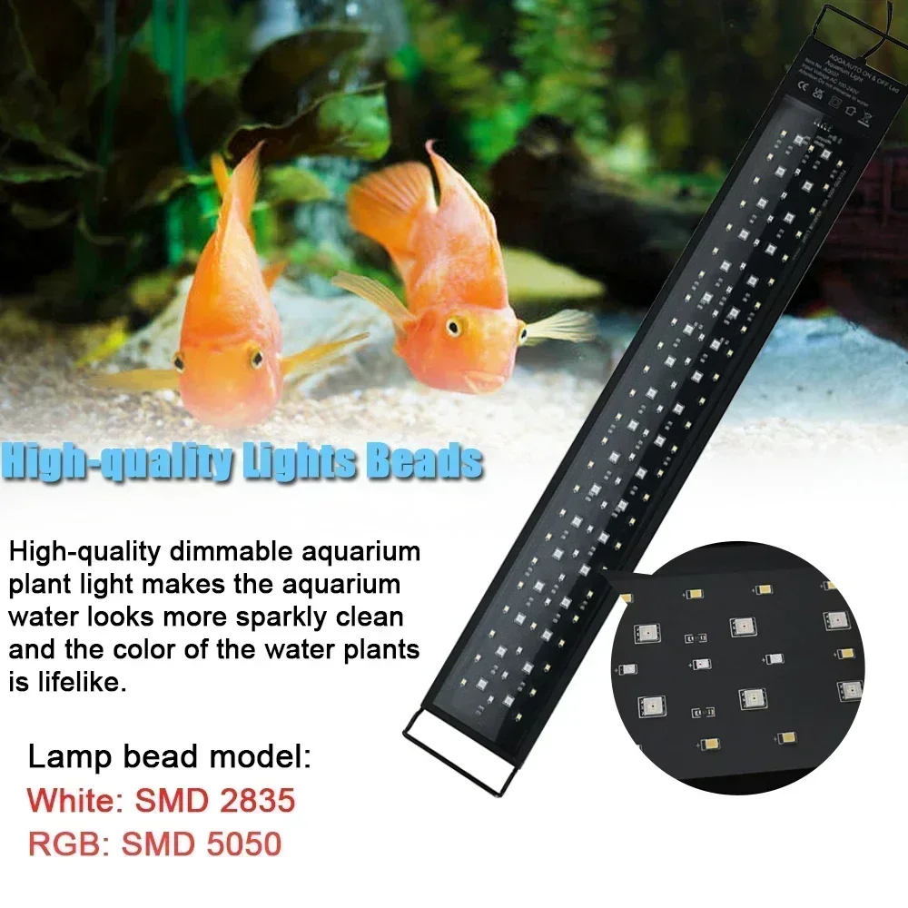 IP68 방수 수족관 LED 조명, 수생 식물 성장 램 - Planted Aquarium Pendant Light 리뷰 및 가격