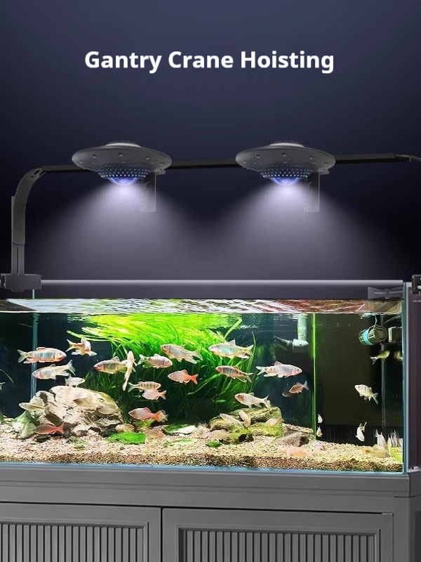 UFO 어항 조명, 수생 식물 및 조류 성장용 풀 스펙 - Planted Aquarium For Goldfish 리뷰 및 가격