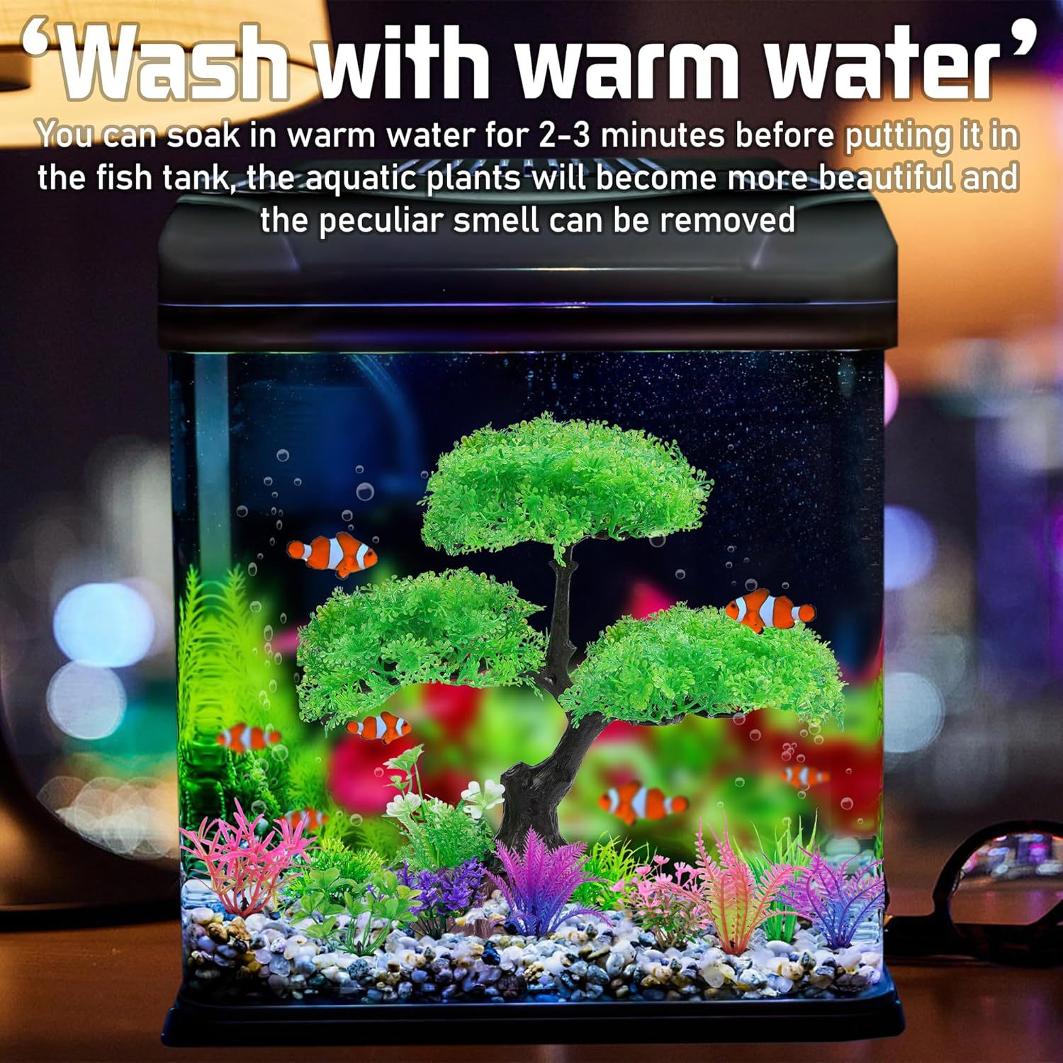 11/10개 수족관 인조 플라스틱 식물 장식 세트 금붕 - Planted Aquarium For Goldfish 리뷰 및 가격