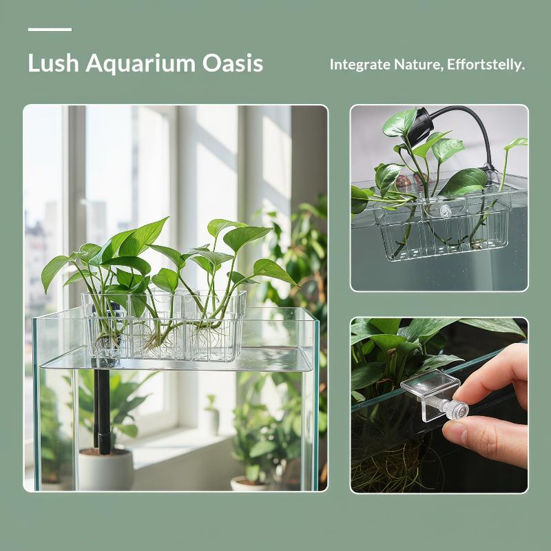 수경재배 식물 바구니 식품 등급 수생 식물 홀더 1개입 - Aquarium Planted 리뷰 및 가격
