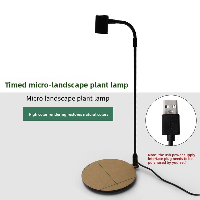 마이크로 조경 식물 램프 LED 식물등, 테라리움 수족 - Planted Aquarium Pendant Light 리뷰 및 가격