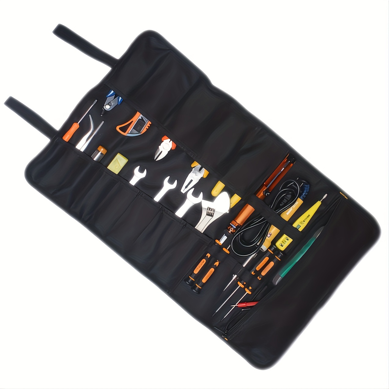 22 포켓 옥스포드 캔버스 접이식 렌치 롤 보관 도구  - Trimming Scissor Set 리뷰 및 가격
