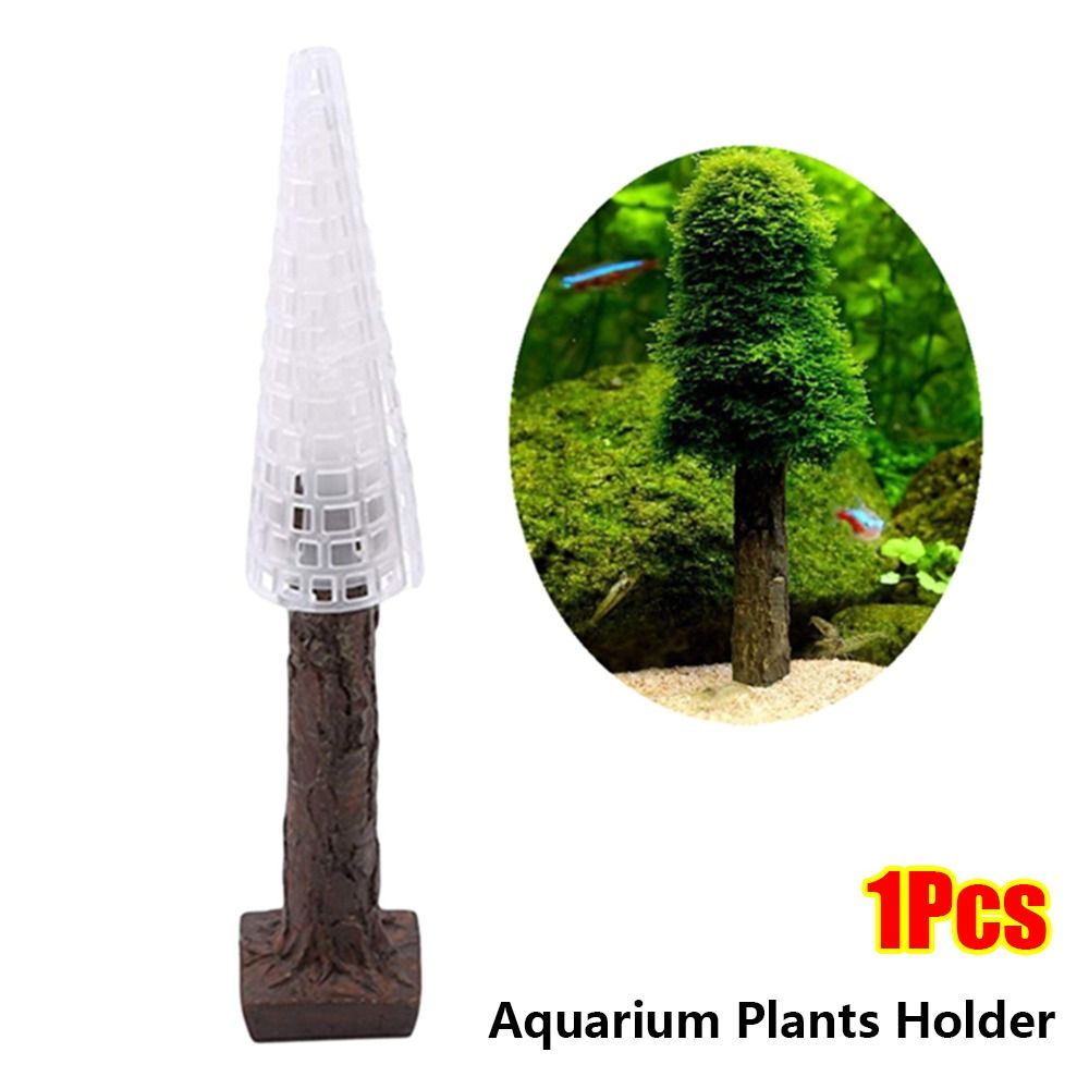 시뮬레이션 크리스마스 트리 수족관 이끼 식물 홀더 미니 - Aquarium Planted Background 리뷰 및 가격