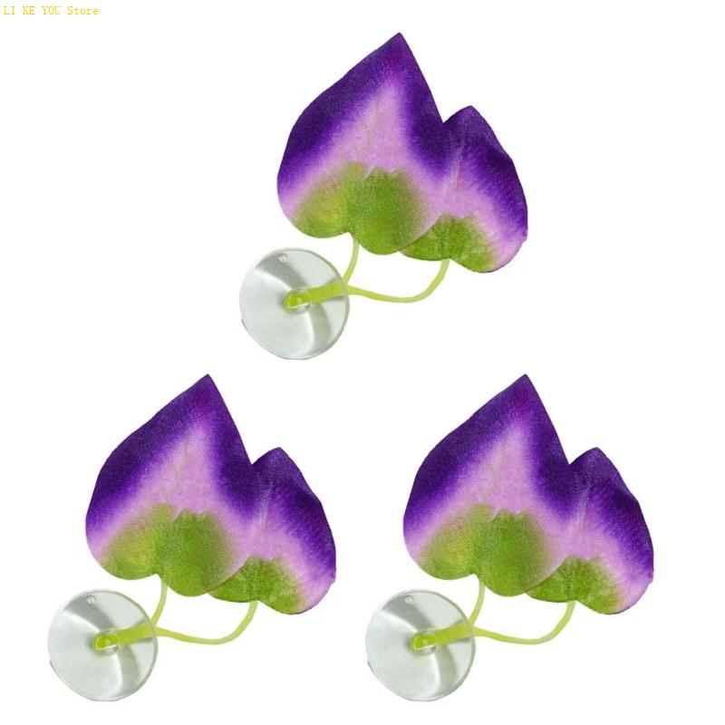 W3JE 3Pcs 인공 다채로운 수생 식물 작은 수족관 - Aquarium Planted Background 리뷰 및 가격