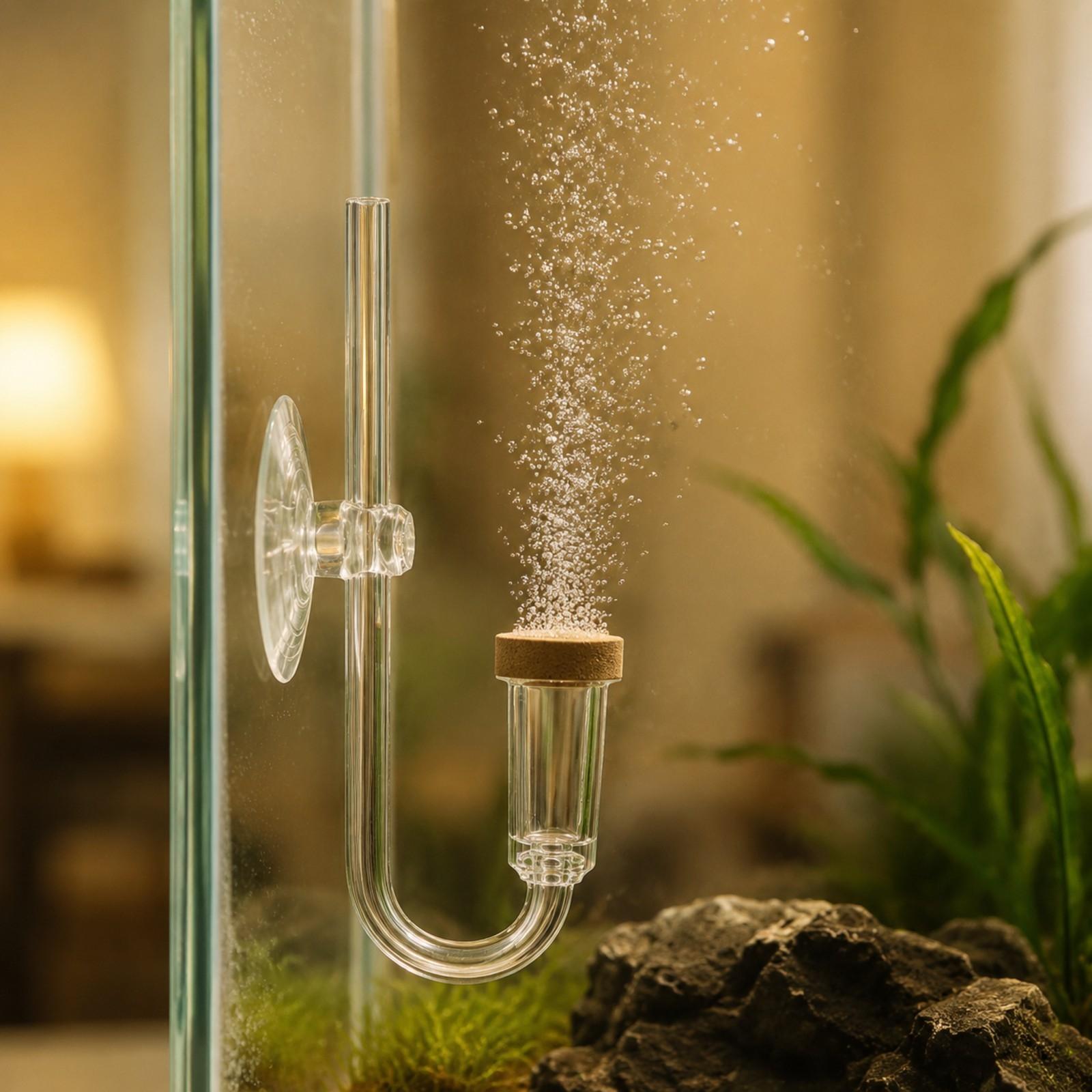 수족관 탱크용 CO2 분산기 아크릴 투명 세라믹 분무기 - Aquarium Planted Set Up 리뷰 및 가격